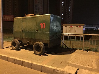 路燈停電，大型發(fā)電機(jī)出租應(yīng)對停電