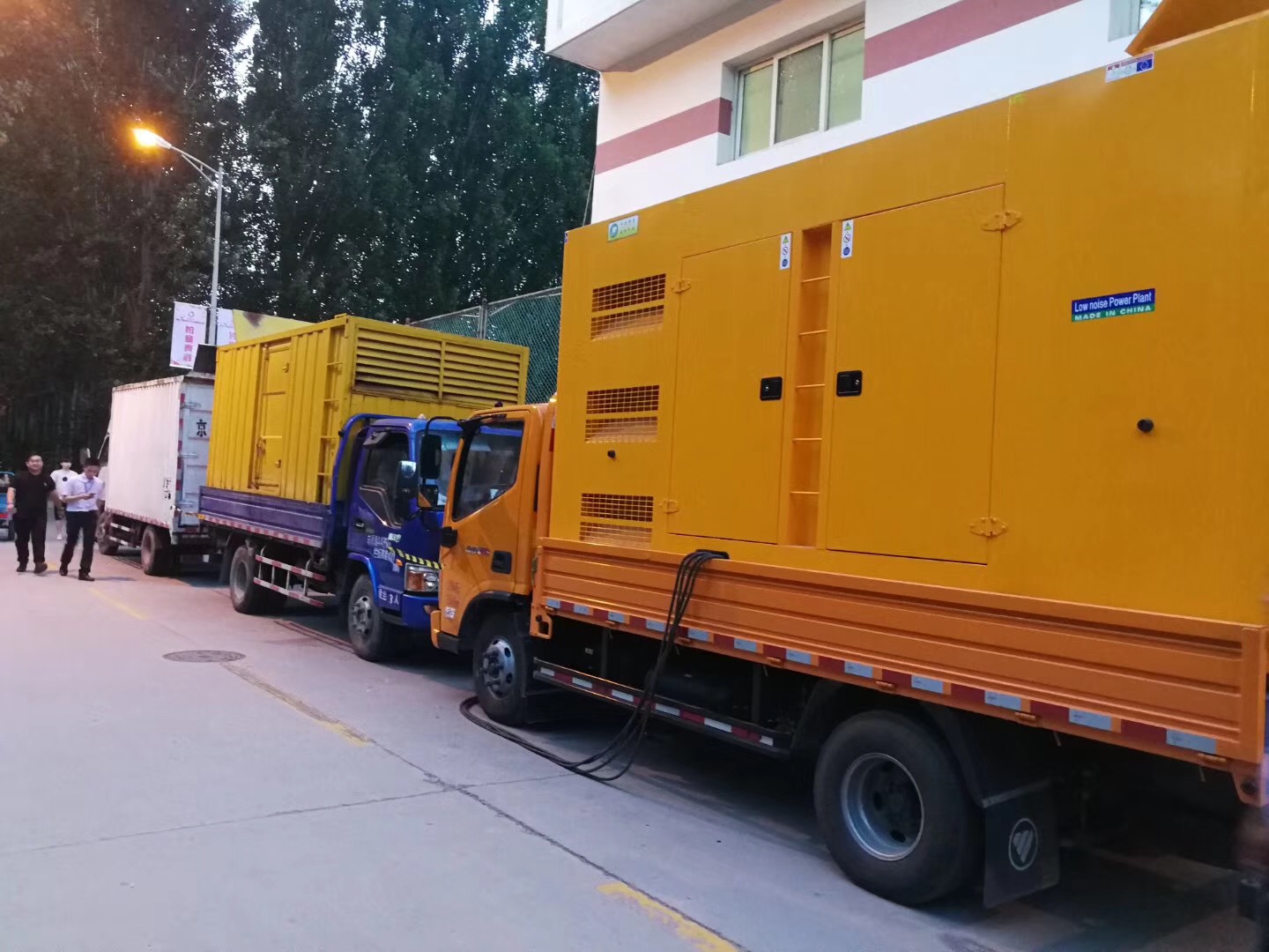 為燕京理工大學(xué)活動(dòng)發(fā)電成功，發(fā)電機(jī)租賃